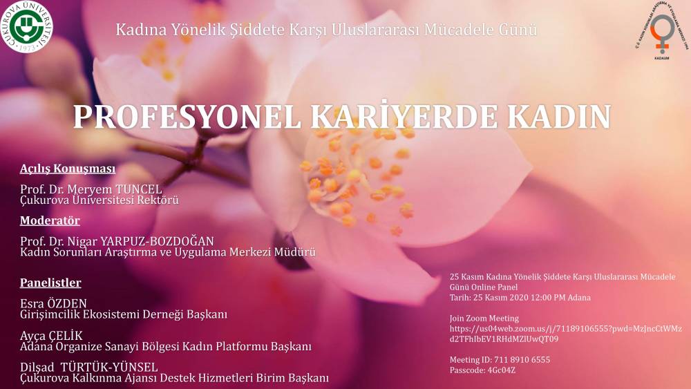 25 Kasım Kadına Yönelik Şiddete Karşı Uluslararası Mücadele Günü Etkinliği 